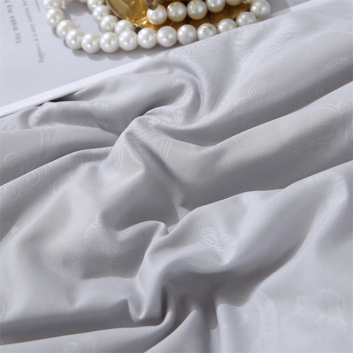 91家纺网 家纺一手货源 找家纺 恒鑫家纺 2025新款全棉提花蚕丝被 绅士灰