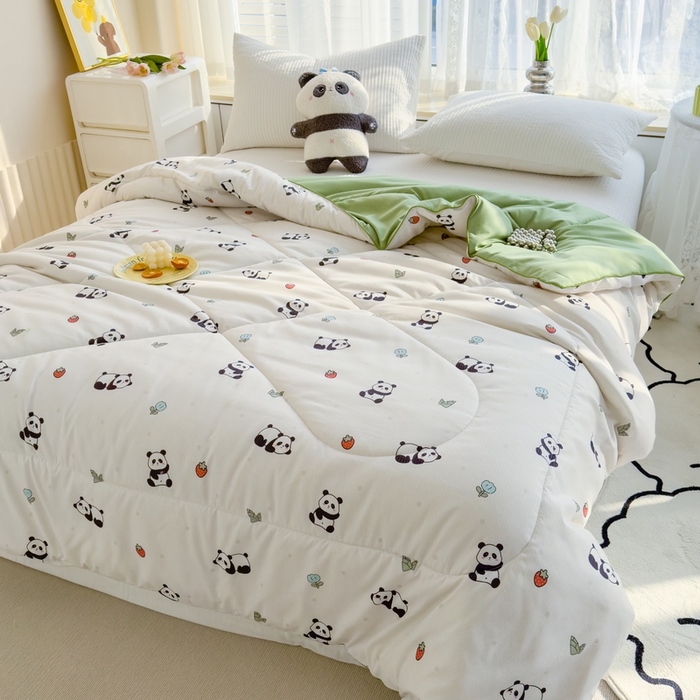 91家纺网 家纺一手货源 找家纺 （总）卡派 2024新款水洗泡泡棉夏凉被