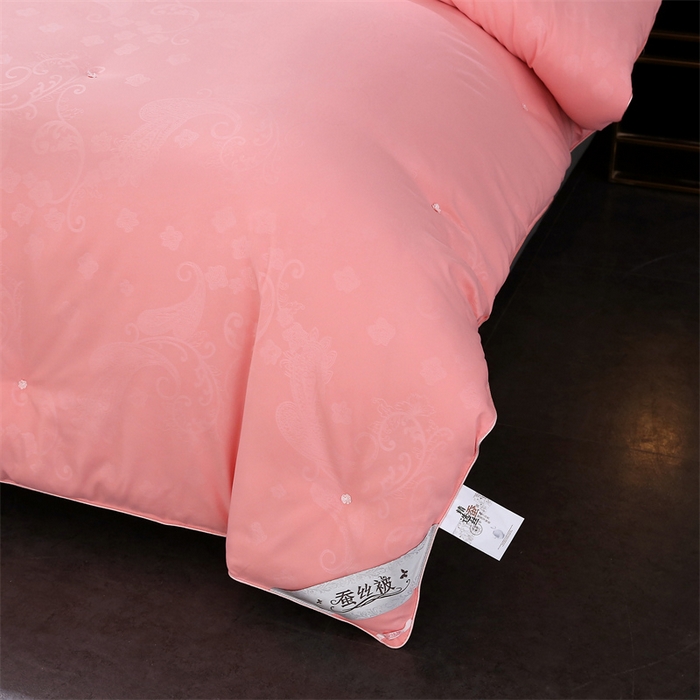 91家纺网 家纺一手货源 找家纺 恒鑫家纺 2025新款全棉提花蚕丝被 柔情玉