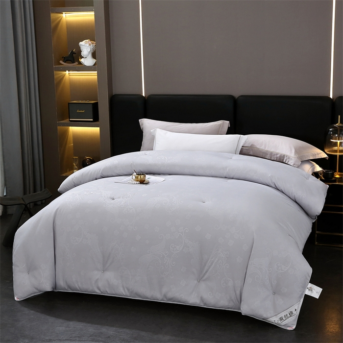 91家纺网 家纺一手货源 找家纺 （总）恒鑫家纺 2025新款全棉提花蚕丝被