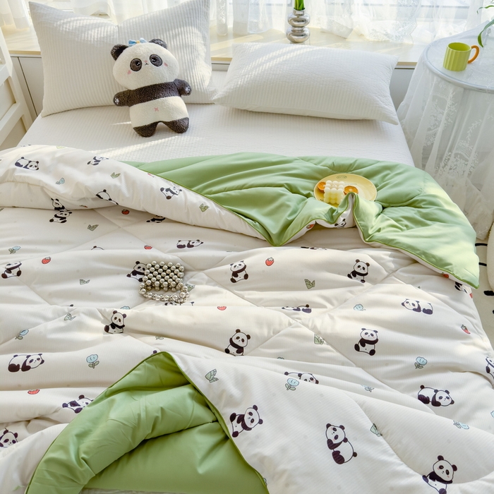 91家纺网 家纺一手货源 找家纺 （总）卡派 2024新款水洗泡泡棉夏凉被