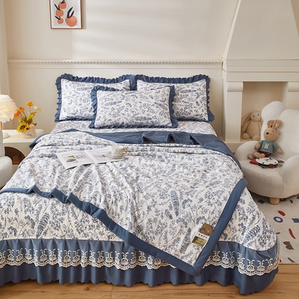 91家纺网 家纺一手货源 找家纺 （总）美之润家纺 2026新款床盖款夏被四件套