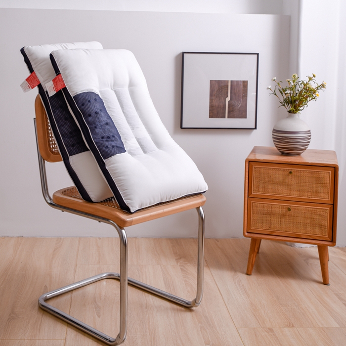 91家纺网 家纺一手货源 找家纺 芯元素 2024新款双边磁石荞麦保健枕 双边磁石荞麦-白