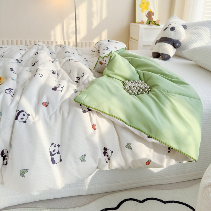 91家纺网 家纺一手货源 找家纺 （总）卡派 2024新款水洗泡泡棉夏凉被