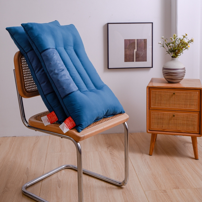 91家纺网 家纺一手货源 找家纺 芯元素 2024新款磁石荞麦保健枕 单边磁石荞麦-蓝