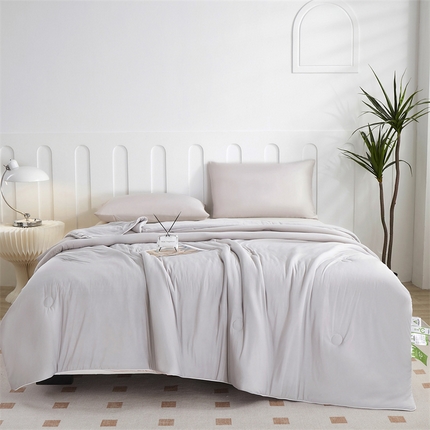 91家纺网 家纺一手货源 找家纺 （总）宝宝纱被业 有氨2025新款A类氨纶凉感丝夏被冰淇淋空调被西瓜夏凉被直播