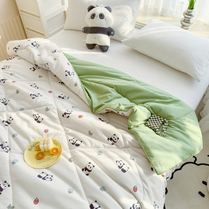 91家纺网 家纺一手货源 找家纺 （总）卡派 2024新款水洗泡泡棉夏凉被