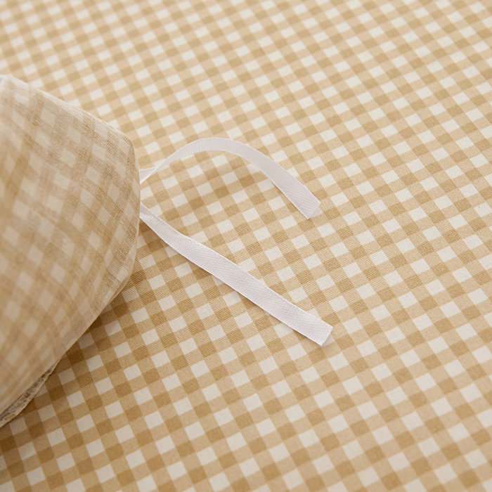 91家纺网 家纺一手货源 找家纺 一米阳光 2024新款2月全棉花边款四件套 萱花