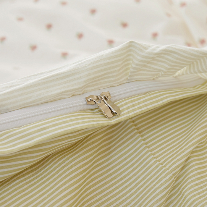 91家纺网 家纺一手货源 找家纺 一米阳光 2024新款2月全棉花边款四件套 锦觅