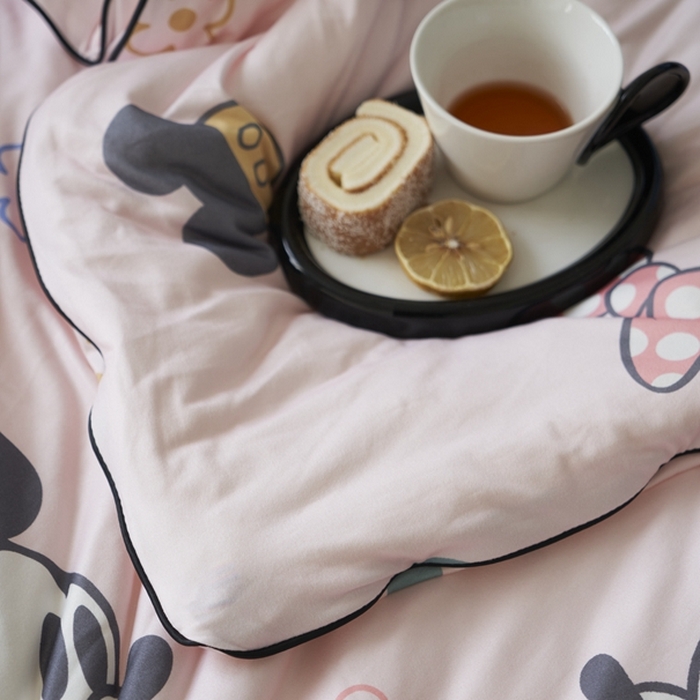 91家纺网 家纺一手货源 找家纺 米菲 A类生态锦棉牛奶针织棉大豆夏被（四季款） 迪士尼-欢乐米妮