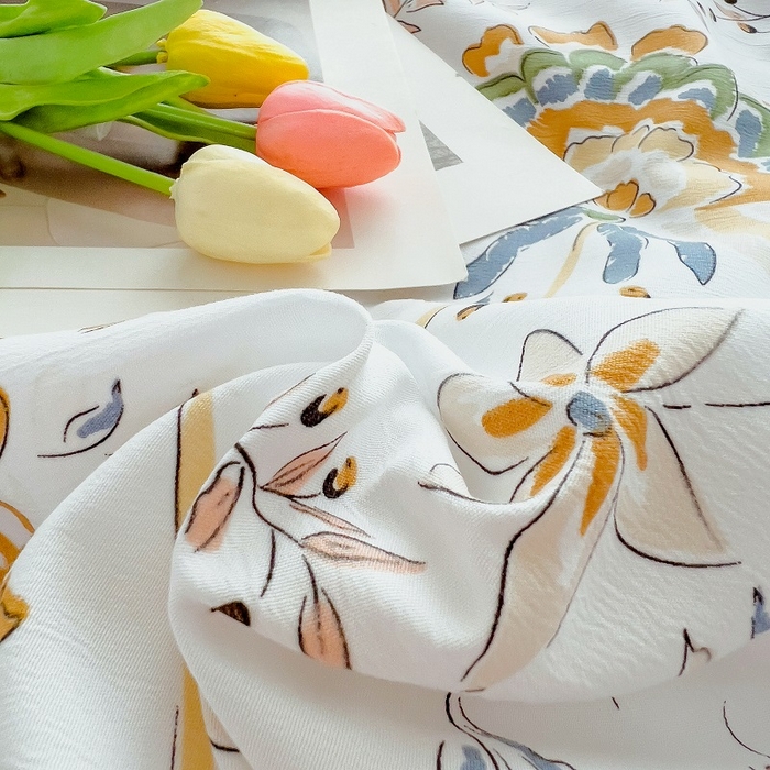 91家纺网 家纺一手货源 找家纺 梵克保罗 2024新款棉麻夏被五件套含抱枕套 伊恋