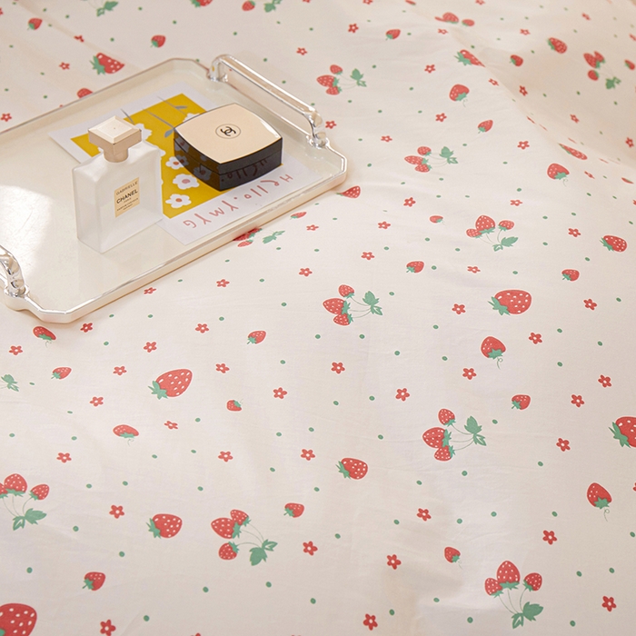 91家纺网 家纺一手货源 找家纺 一米阳光 2024新款2月全棉花边款四件套 洛莉