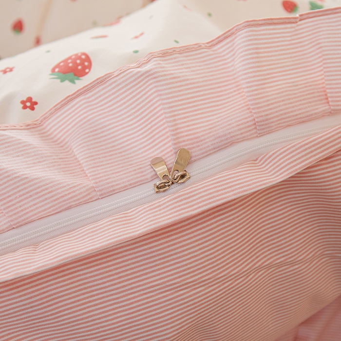 91家纺网 家纺一手货源 找家纺 （总）一米阳光 2024新款2月全棉花边款四件套