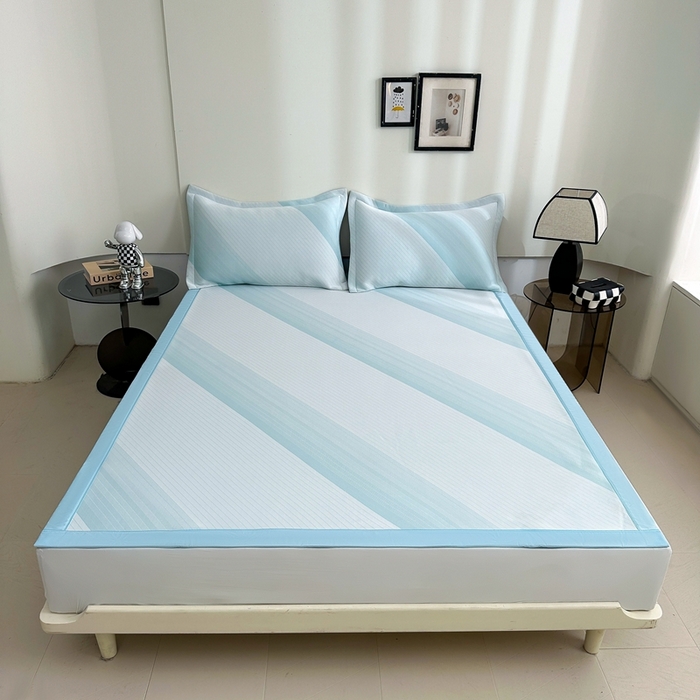 91家纺网 家纺一手货源 找家纺 （总）席之家 2025新款针织凉感丝凉席