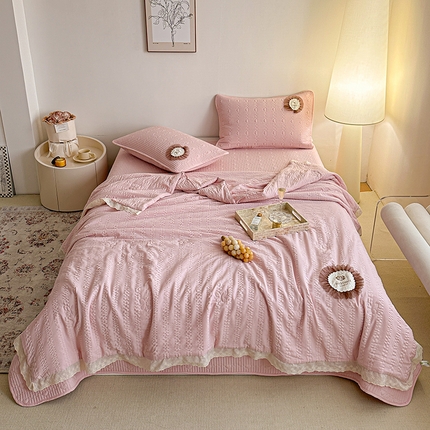 91家纺网 家纺一手货源 找家纺 （总）家维家纺  2025新款泡泡棉夏款四件套