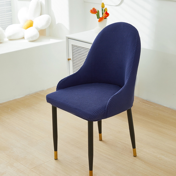 91家纺网 家纺一手货源 找家纺 共鸣沙发套 2024新款玉米绒系列椅套（扶手款弧形椅套） 玉米绒-藏青