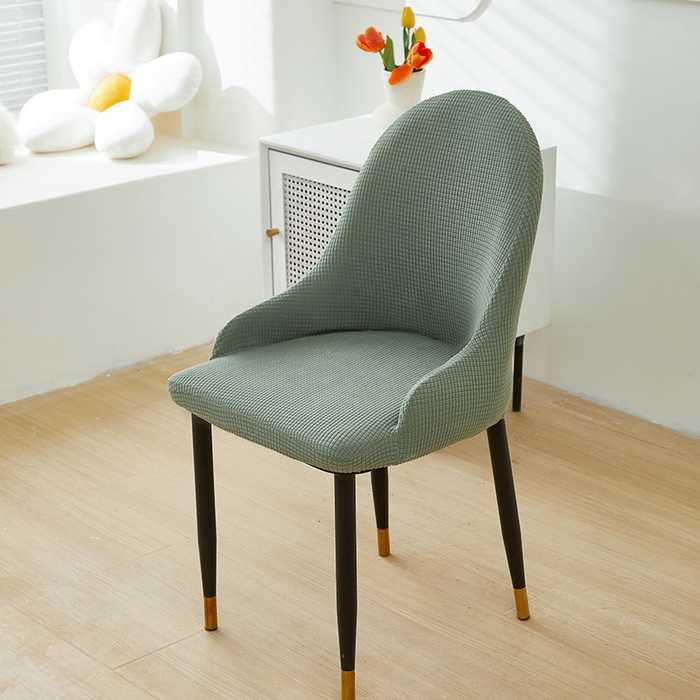 91家纺网 家纺一手货源 找家纺 共鸣沙发套 2024新款玉米绒系列椅套（扶手款弧形椅套） 玉米绒-墨绿