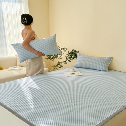 91家纺网 家纺一手货源 找家纺 （总）丹本 2025年新款豆豆席凉豆豆床笠凉席