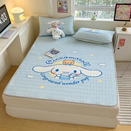 金爱家 2024新款乳胶凉席-库洛米系列 汽水玉桂狗