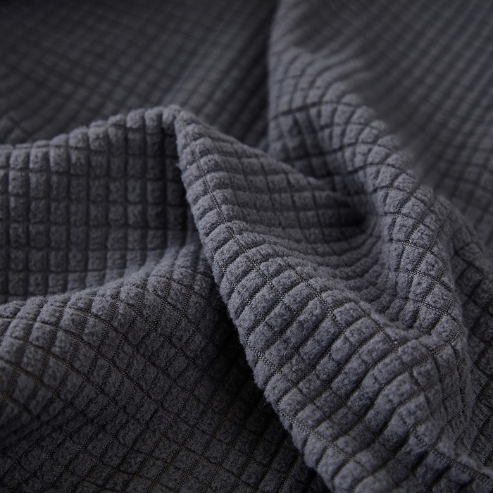 91家纺网 家纺一手货源 找家纺 共鸣沙发套 2024新款玉米绒系列椅套（扶手款弧形椅套） 玉米绒-深灰