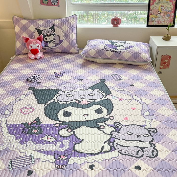 91家纺网 家纺一手货源 找家纺 （总）金爱家 2024新款乳胶凉席-库洛米系列