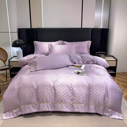 91家纺网 家纺一手货源 找家纺 （总）找底底家纺 2024新款水洗真丝冰丝四件套