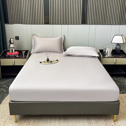 91家纺网 家纺一手货源 找家纺 （总）宅家居 2024新款贡缎水洗真丝单品床笠三件套