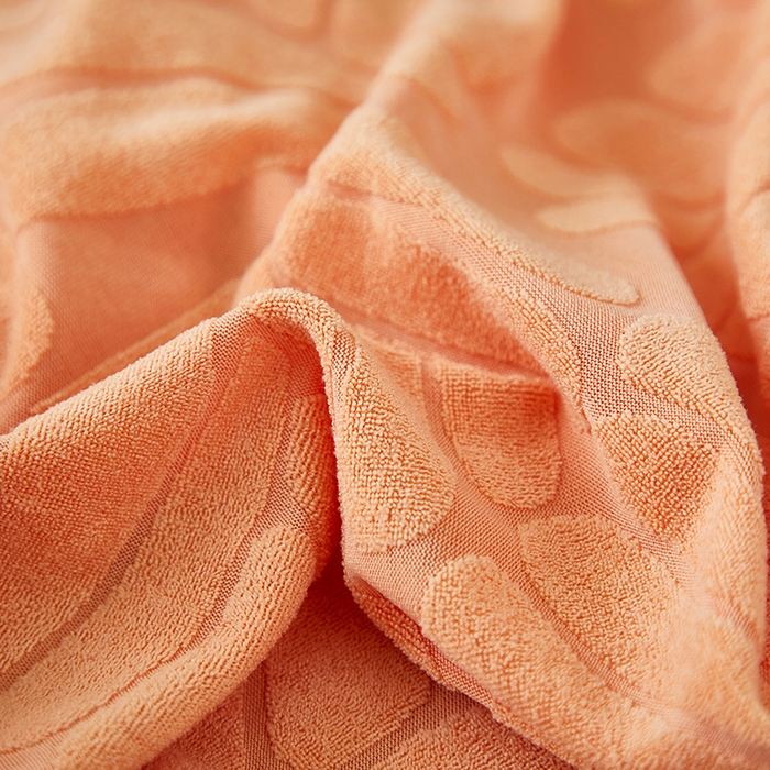 91家纺网 家纺一手货源 找家纺 共鸣沙发套 2024新款臻品提花系列椅套（扶手款弧形椅套） 织叶-卡橙