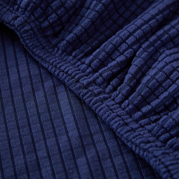 91家纺网 家纺一手货源 找家纺 共鸣沙发套 2024新款玉米绒系列椅套（扶手款弧形椅套） 玉米绒-藏青