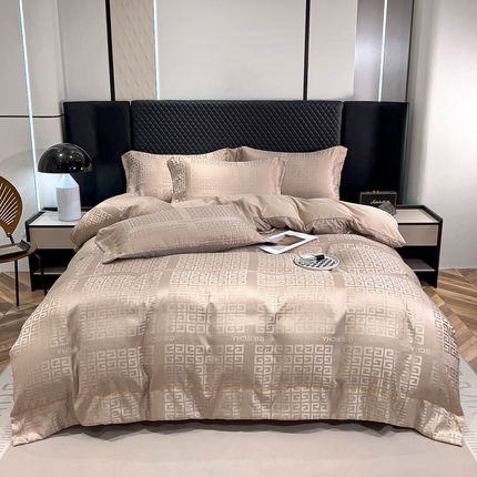 91家纺网 家纺一手货源 找家纺 （总）找底底家纺 2024新款水洗真丝冰丝四件套