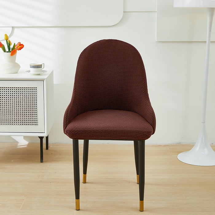 91家纺网 家纺一手货源 找家纺 共鸣沙发套 2024新款玉米绒系列椅套（扶手款弧形椅套） 玉米绒-深咖