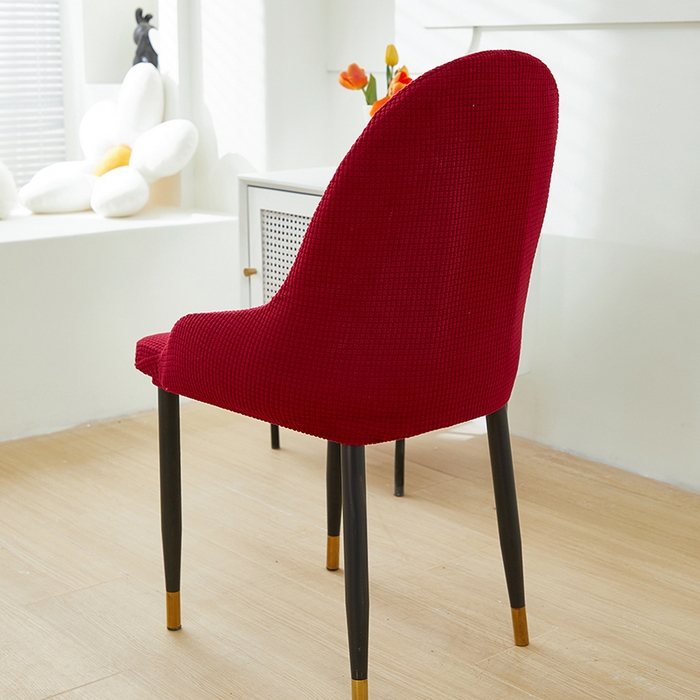 91家纺网 家纺一手货源 找家纺 共鸣沙发套 2024新款玉米绒系列椅套（扶手款弧形椅套） 玉米绒-酒红