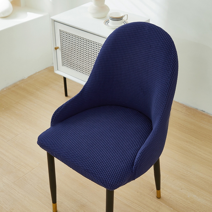 91家纺网 家纺一手货源 找家纺 共鸣沙发套 2024新款玉米绒系列椅套（扶手款弧形椅套） 玉米绒-藏青