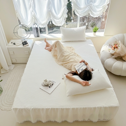 91家纺网 家纺一手货源 找家纺 （总）丹本 2025年新款豆豆席凉豆豆床笠凉席