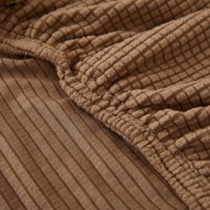 91家纺网 家纺一手货源 找家纺 共鸣沙发套 2024新款玉米绒系列椅套（扶手款弧形椅套） 玉米绒-卡其