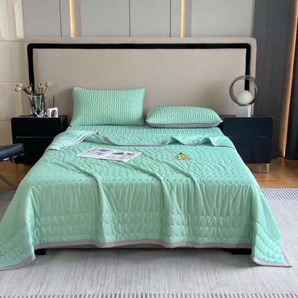 91家纺网 家纺一手货源 找家纺 （总）福来临 2025新款纯色凉感丝夏被芯夏凉被子