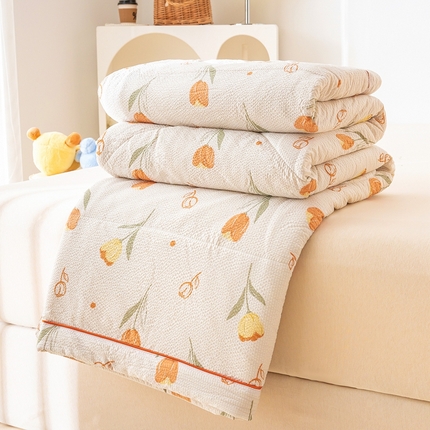 91家纺网 家纺一手货源 找家纺 （总）壹张床 2025新款提花泡泡棉夏被夏凉被空调被