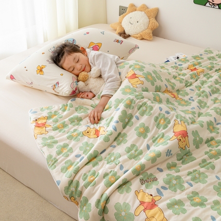 寐眠 2024新款针织棉大豆夏被【儿童图】 维尼熊
