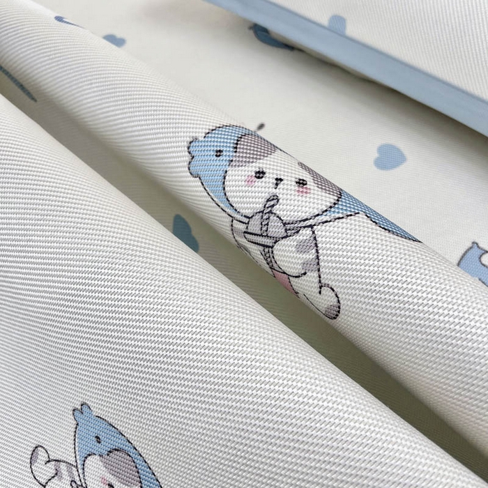 91家纺网 家纺一手货源 找家纺 全季家居 2024新款5A抗菌小清新数码印花冰藤席 贪吃小猫（床席款）