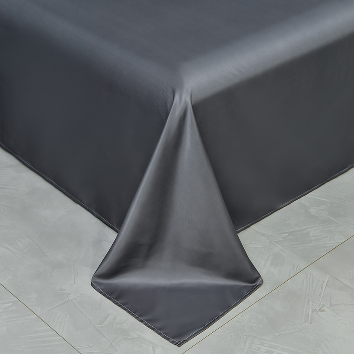 91家纺网 家纺一手货源 找家纺 益多眠 2024爆款水洗真丝夏被四件套冰丝夏被轻奢夏被空调被羽毛夏被四件套绣花夏被 羽毛---高级灰