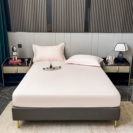 91家纺网 家纺一手货源 找家纺 （总）宅家居 2024新款贡缎水洗真丝单品床笠三件套