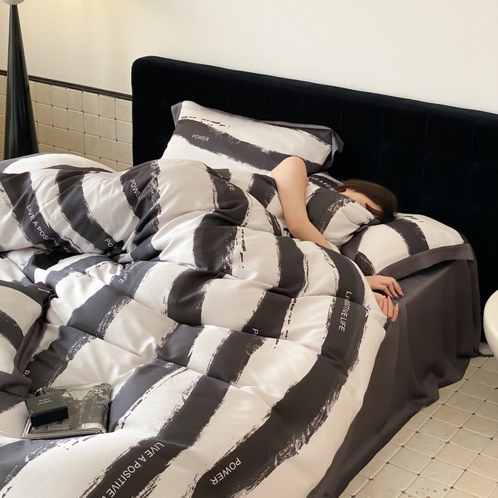 91家纺网 家纺一手货源 找家纺 （总）优悦 2024新款天丝印花四件套