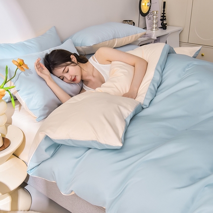 91家纺网 家纺一手货源 找家纺 （总）简爱家纺 2025新款水洗真丝四件套