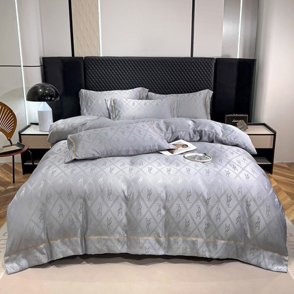 91家纺网 家纺一手货源 找家纺 （总）找底底家纺 2024新款水洗真丝冰丝四件套