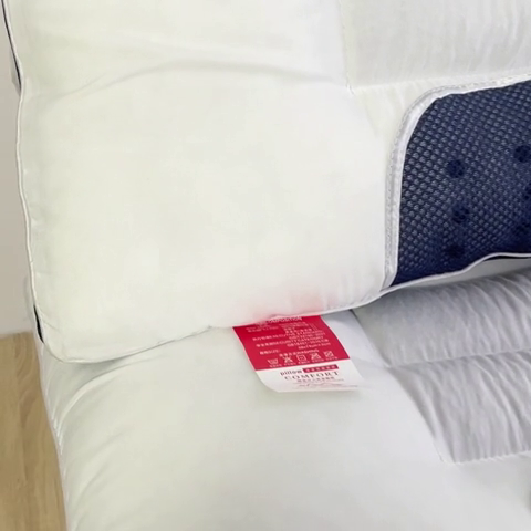 91家纺网 家纺一手货源 找家纺 芯元素 2024新款磁石荞麦保健枕 双边磁石荞麦-白