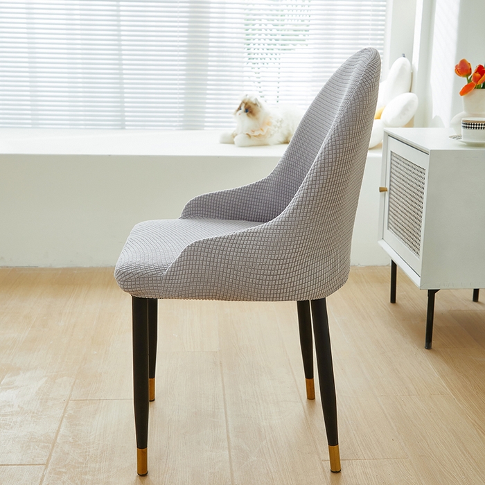 91家纺网 家纺一手货源 找家纺 共鸣沙发套 2024新款玉米绒系列椅套（扶手款弧形椅套） 玉米绒-浅灰