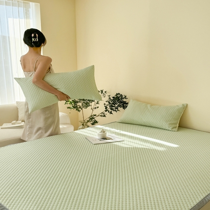 91家纺网 家纺一手货源 找家纺 （总）丹本 2025年新款豆豆席凉豆豆床笠凉席