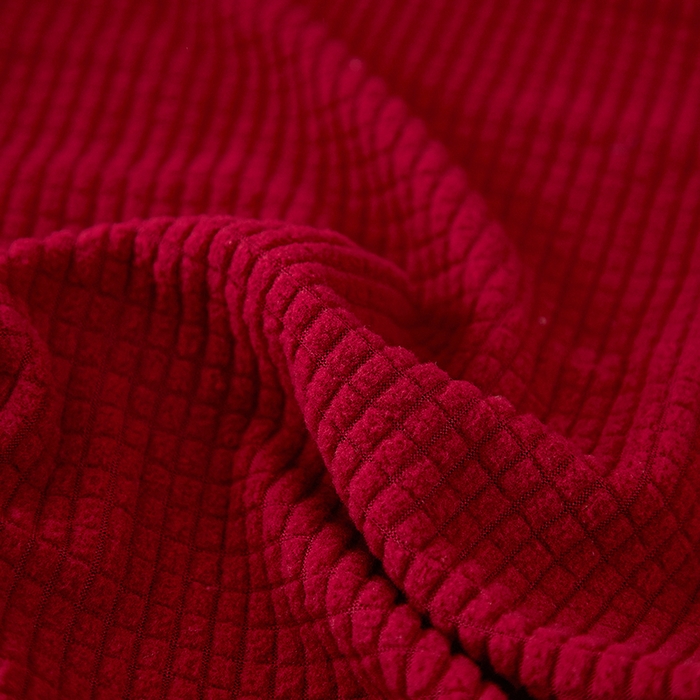 91家纺网 家纺一手货源 找家纺 共鸣沙发套 2024新款玉米绒系列椅套（扶手款弧形椅套） 玉米绒-酒红