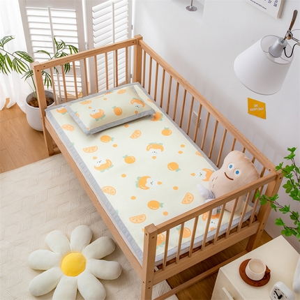 91家纺网 家纺一手货源 找家纺 （总）欣品希家纺 2024新款A类抗菌600D儿童凉席