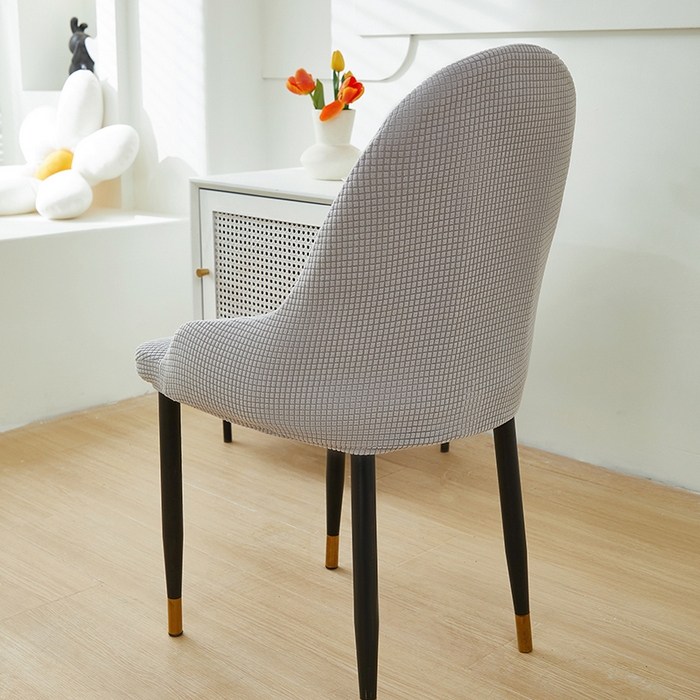 91家纺网 家纺一手货源 找家纺 共鸣沙发套 2024新款玉米绒系列椅套（扶手款弧形椅套） 玉米绒-浅灰